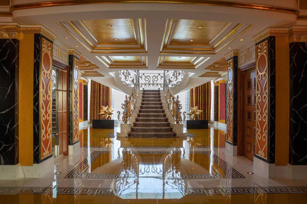 Burj Al Arab Most Luxurious Hotel Royal Two Bedroom Suite