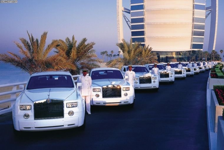 Burj Al Arab Rolls Royce