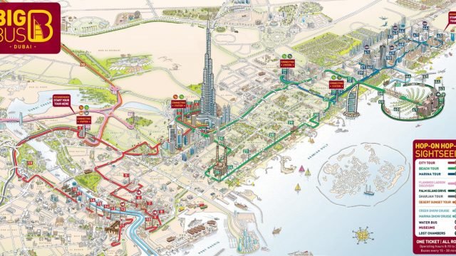 An Updated Official List of Dubai Bus Routes with PDF Bus Route Maps and Timings