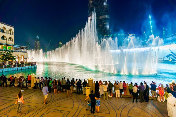 Dubai Fountain Exquisite