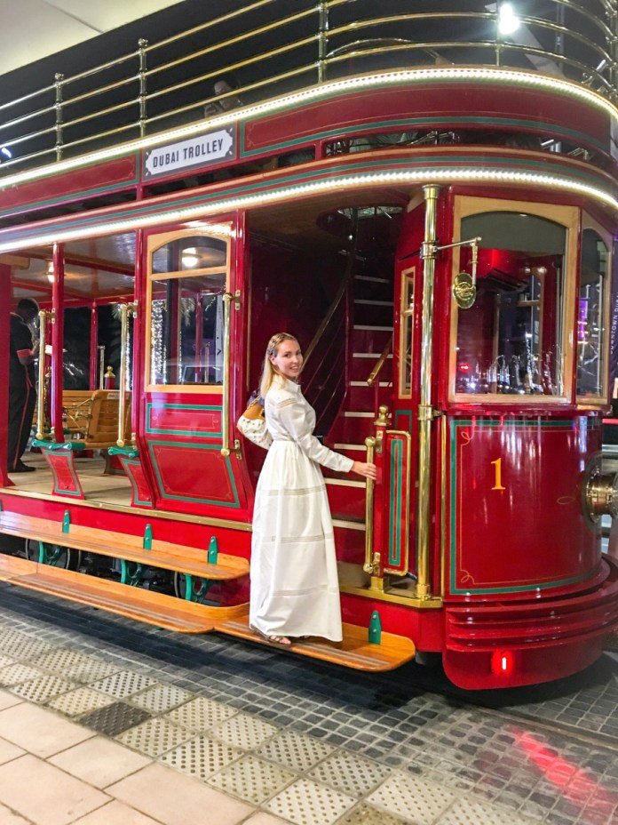 Dubai Trolley White Girl