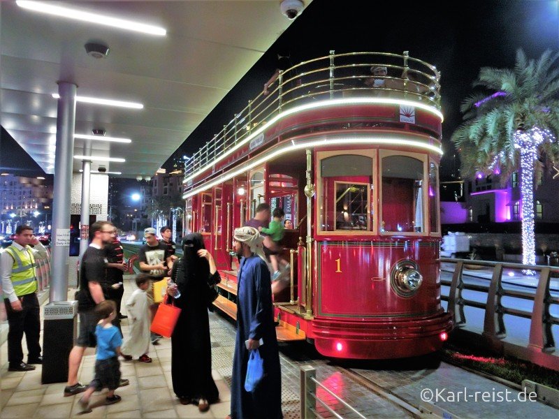 All About Dubai Trolley — How To Sightsee Downtown Dubai Free