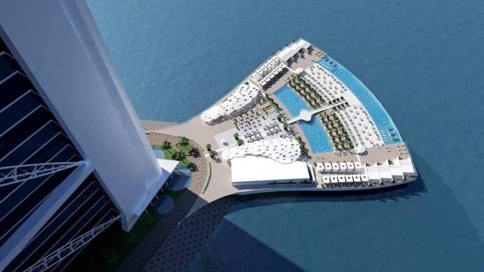 Burj Al Arab Terrace by Drone 2