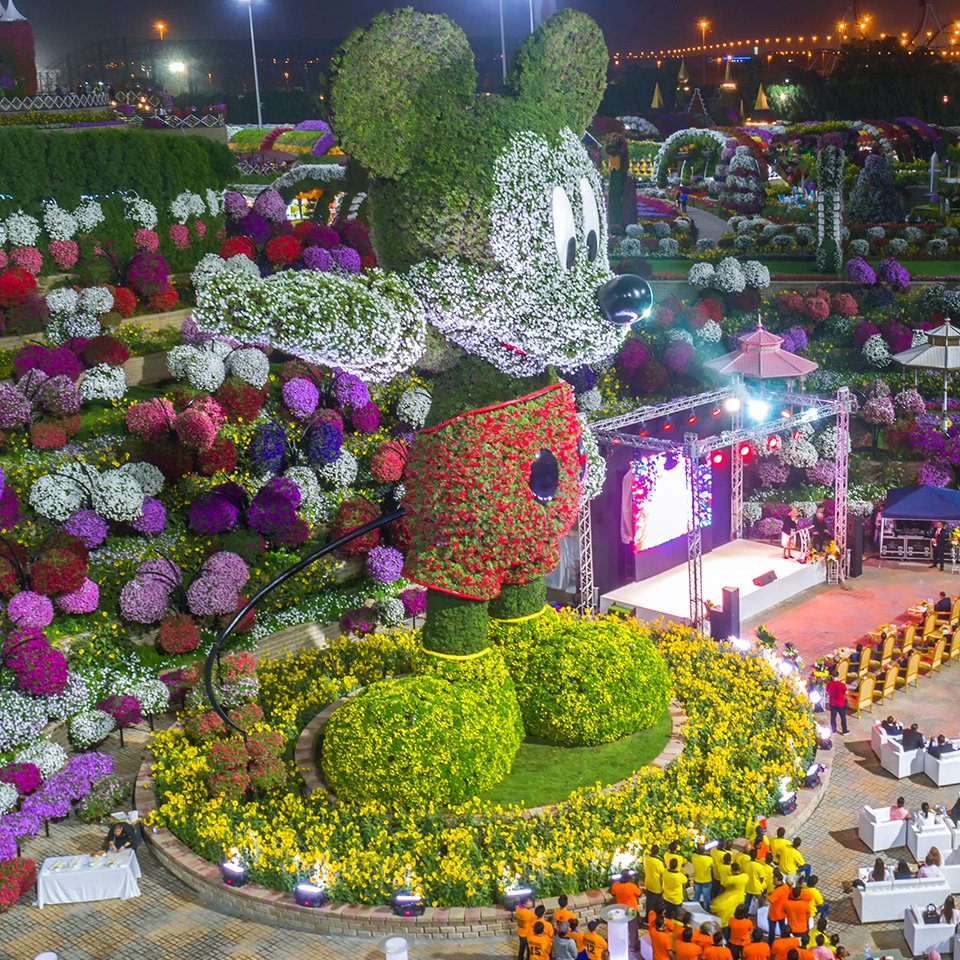 Dubai Miracle Garden Reopens Sunday With Measures Against Covid-19