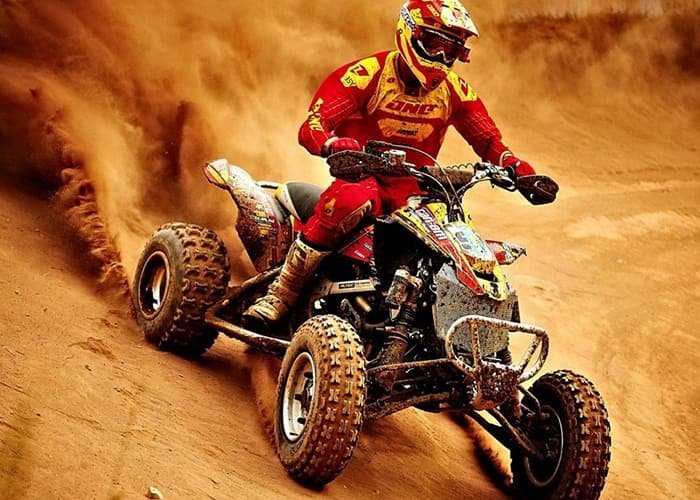Tayo Aina Explores Dubai - Enjoy Bird Eye View Of The Desert Quad Biking