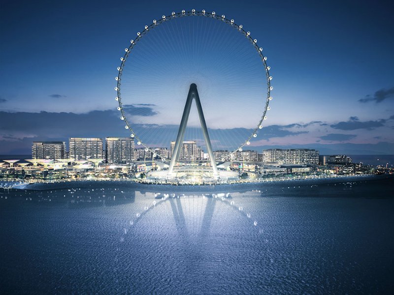 Dubai's Big Wheel Ain Dubai Now Close To Completion