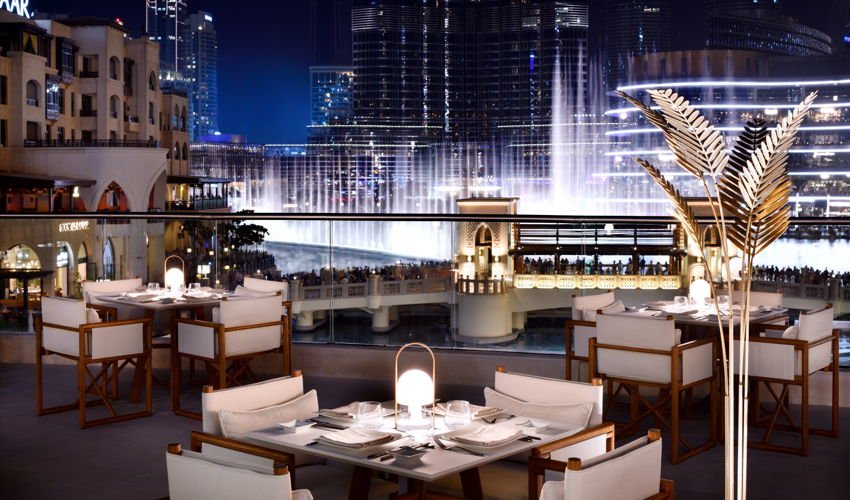 zeta restaurant lounge lobby level address downtown - Romantic Places in Dubai