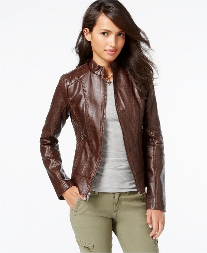 Brown Leather Coats
