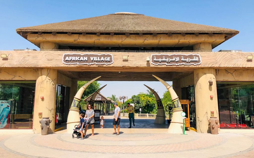 African Village at Safari Park Dubai 