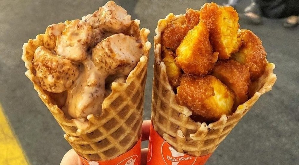 Last Exit Al Khawaneej Food Truck Chick'n Cone