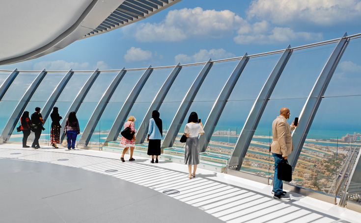Roof Top of Nakheel Mall Dubai