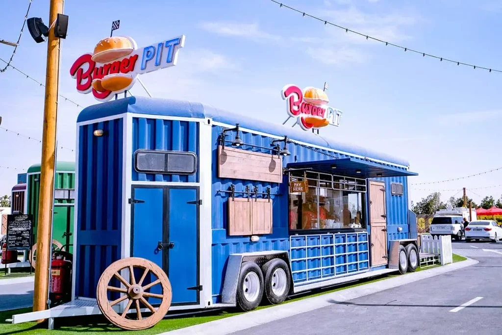 Last Exit Al Qudra Food Truck Burger Pit