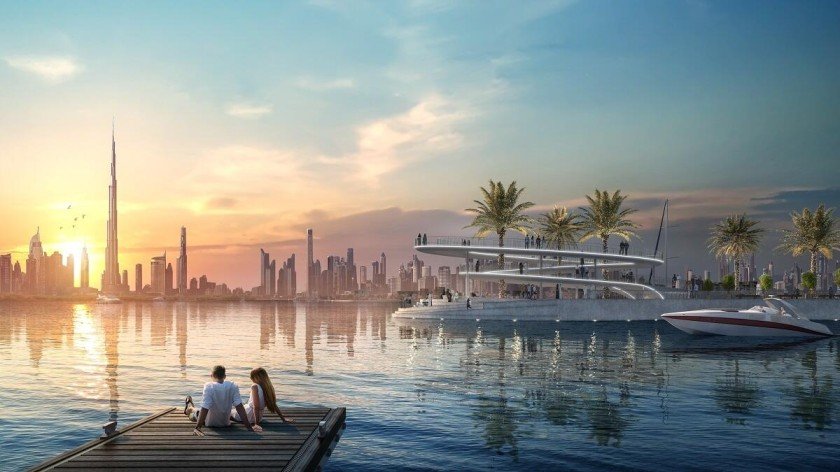 Dubai Creek Harbour 2023- See The Sun Rise Over The City From The Waterfront