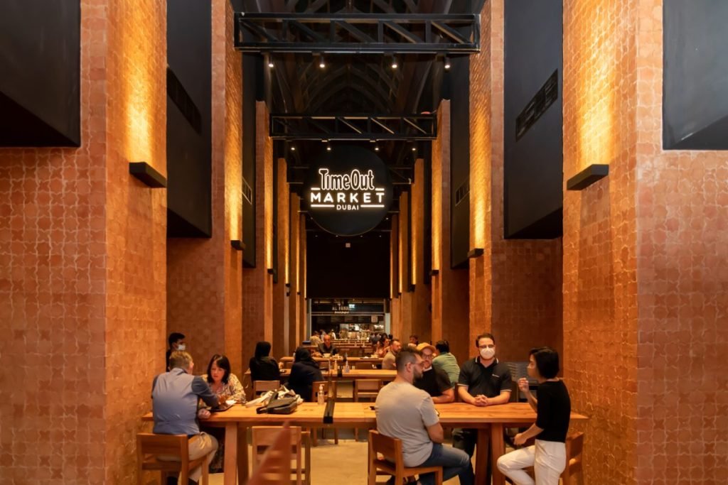 Food halls in Dubai