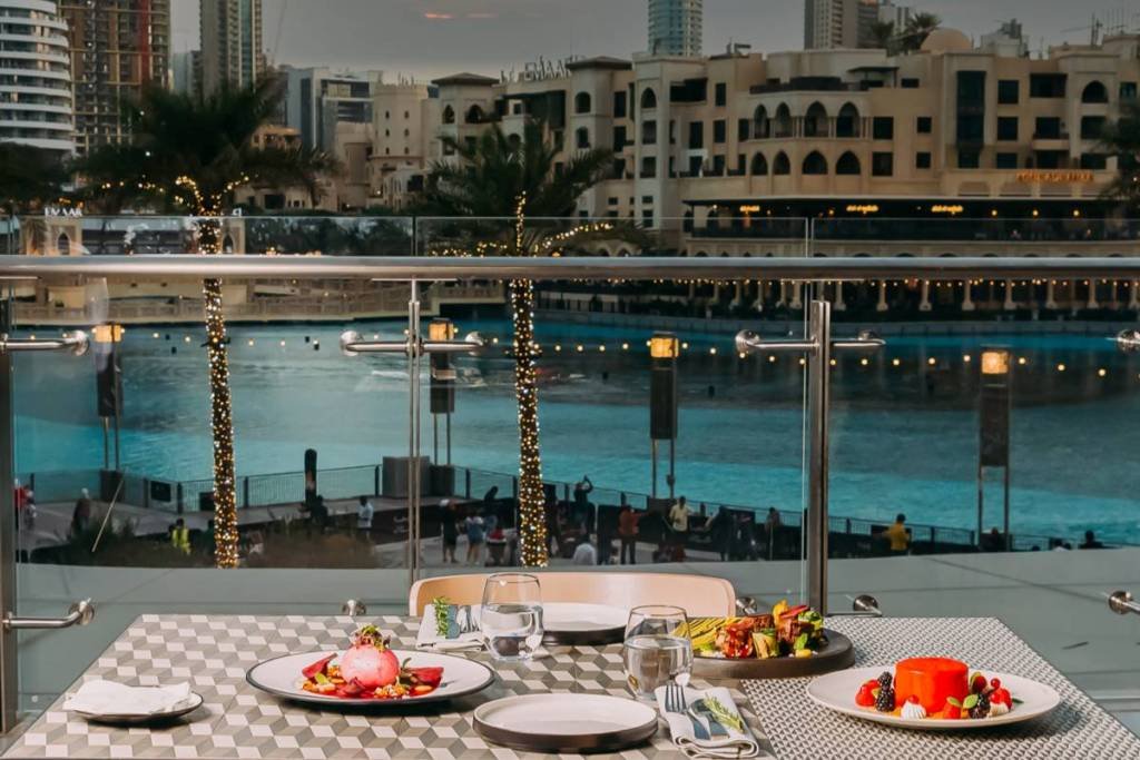 Dubai Mall Fountain View Restaurants