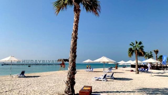 Hudayriat Beach Abu Dhabi: Crystal Waters, White Sands, and Family Fun in 2023