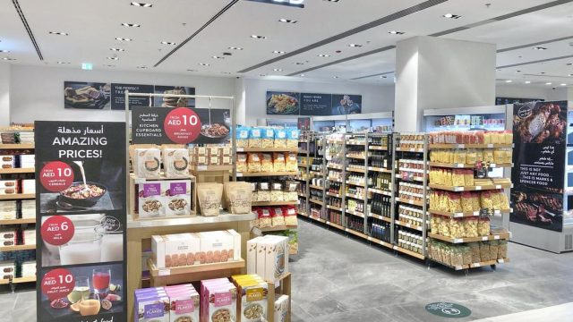 Food Grocery Shop in Dubai Mall Marks & Spencer Opens New Branch in Palm Jumeirah