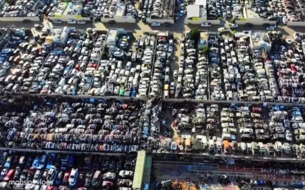 UAE Supercar dump yard