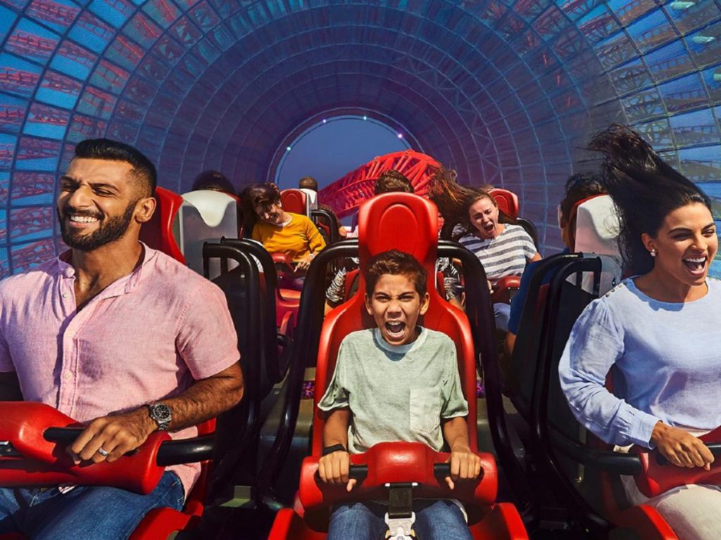 Ferrari World Abu Dhabi Family Ride - Best Family-Friendly Attractions in UAE