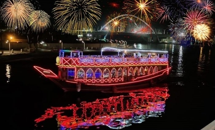 New Year Firework Dhow Cruise Dubai