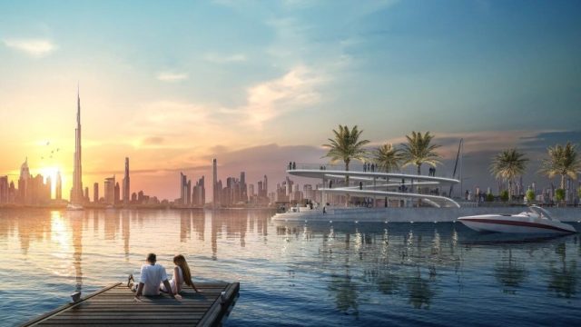 Dubai Creek Harbour 2023- See the Sun Rise Over the City From the Waterfront