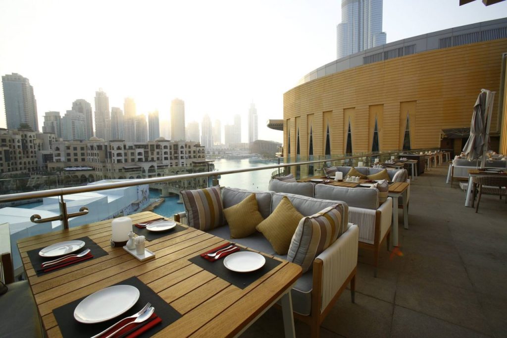 Dubai Mall Fountain View Restaurants