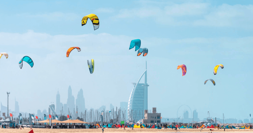 Salt Kite Beach in Dubai